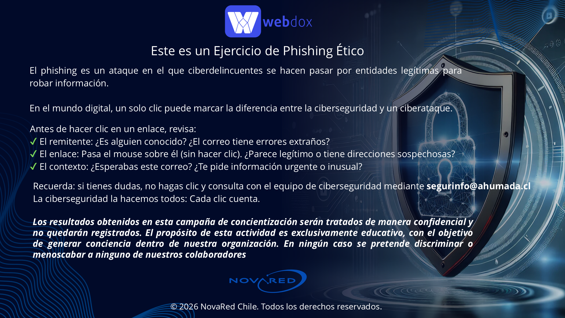 Ejercicio de Concientización de Phishing Ético